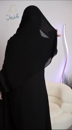 طرحة مبطنة قطن