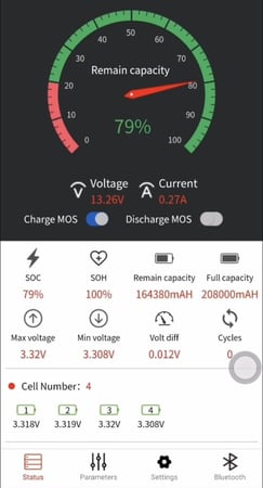 بطارية ليثيوم 12 فولت مع ضمان ثلاث سنوات