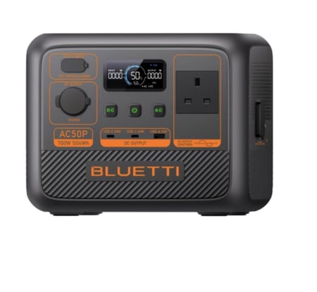 بطارية متنقلة BLUETTI AC50P – قدرة 700 واط | سعة 504W
