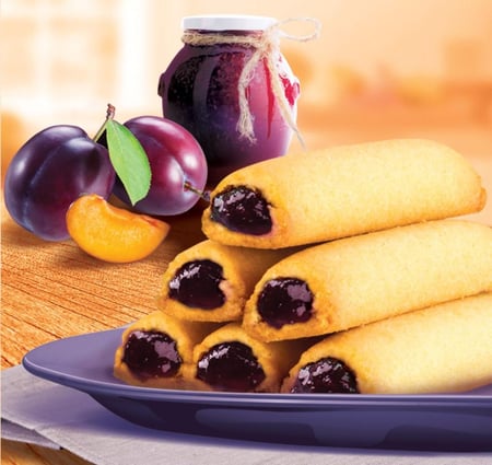 بريستيج بسكويت محشي بمربى البرقوق 134 جرام (6 حبة )