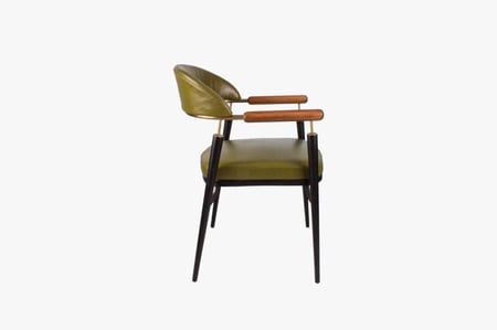 كرسي جلدي فاخر