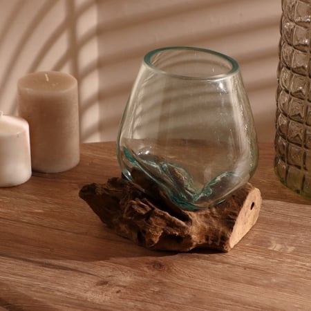 مزهرية زجاج