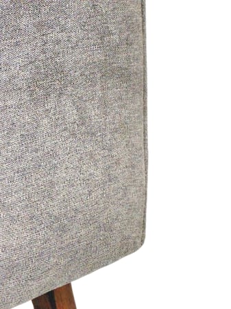 كرسي جانبي - كنب مفرد رمادي