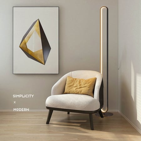 إضاءة أرضية مودرن