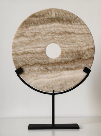 قرص رخام أونيكس المضيء