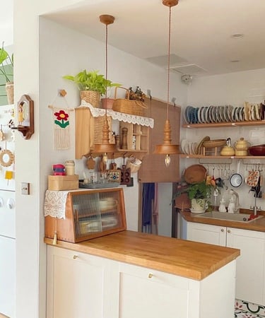 إضاءة معلقة خشبية