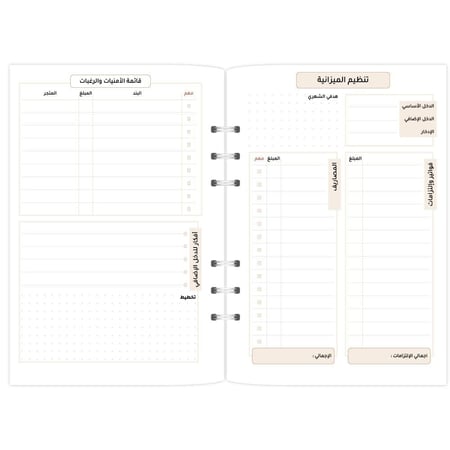 أوراق تعبئة 2026م - تصميم تحدي