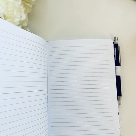 دفتر جلد مخملي