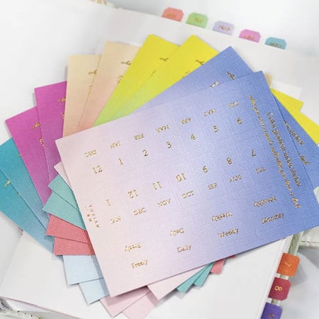 فاصل للمفكرات والكتب - ستيكرات