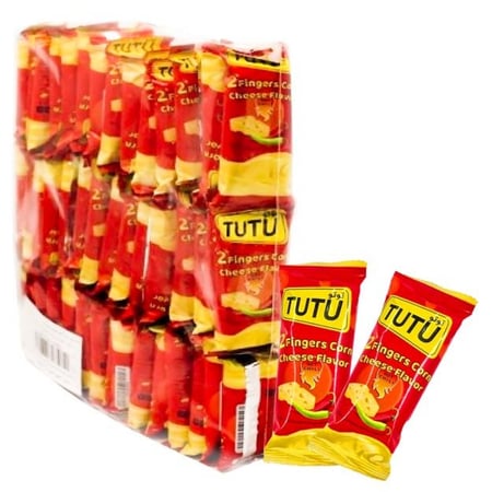 اصابع توتو بطعم الجبن والشطة