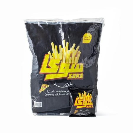 اعواد بطاطس سوكا بالبيتزا