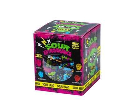 بونبوني ساور اكسترا فينجسي اسود 100×5 جرام