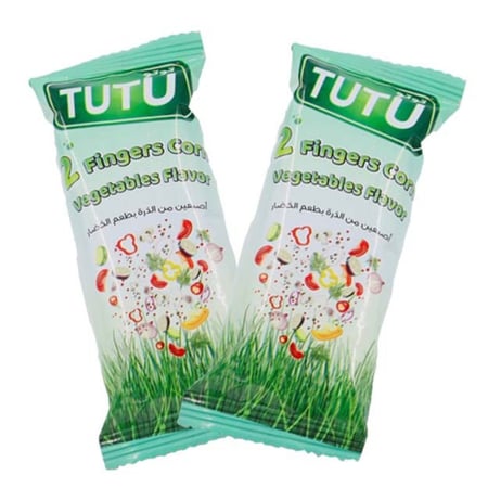 اصابع توتو بطعم الخضار