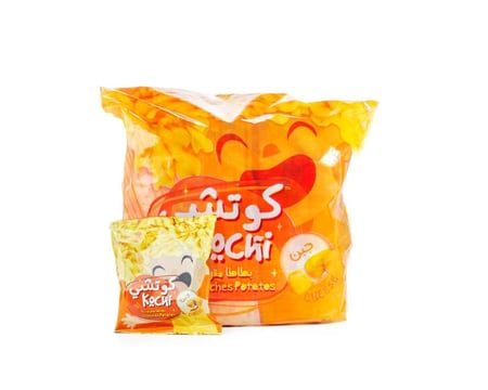 كوتشي بطاطس مقرمشة بالجبن