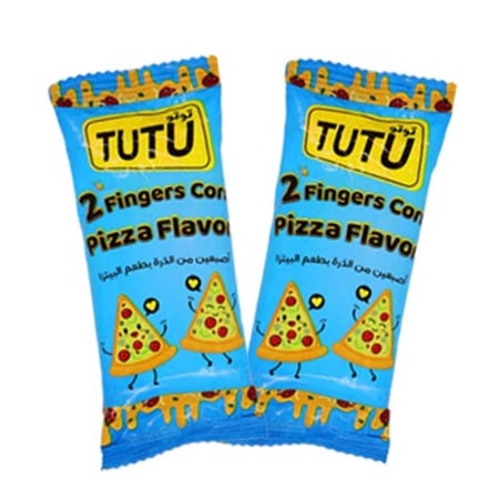 اصابع توتو بطعم البيتزا