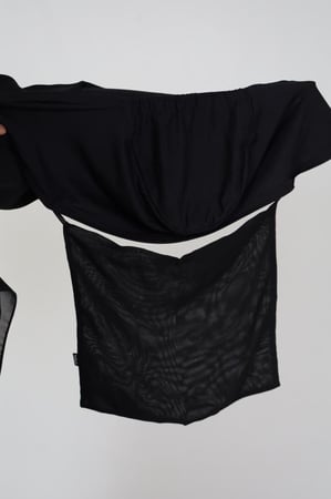 طاقية كامل الرأس بلثمة