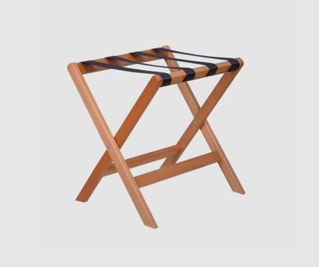 حامل شنط خشبي