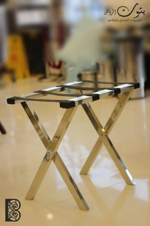 حامل شنط فندقي استيل