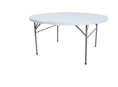 طاولة فايبر دائرية 122 سم فندقية