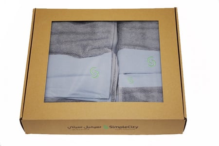 طقم فوط فندقي 3قطع