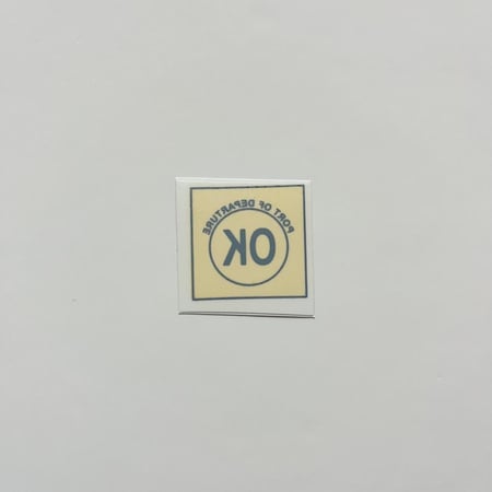 ستيكر OK - اصفر