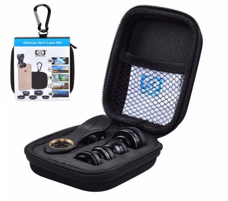 عدسات الهاتف الذكي 5 في 1