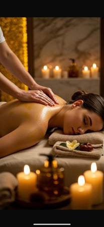 مساج لمفاوي يدوي داخل المركز للعملاء الذين عملوا العملية في الزلال