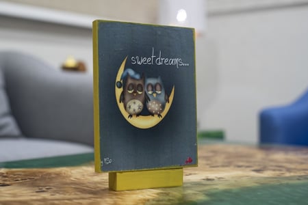 قطعة ديكورية من فن الديكوباج