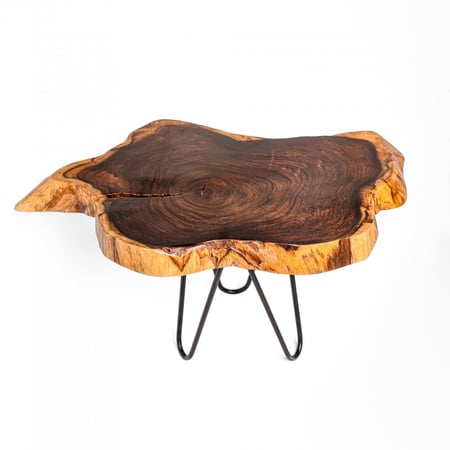 طاولة وسطية خشبية