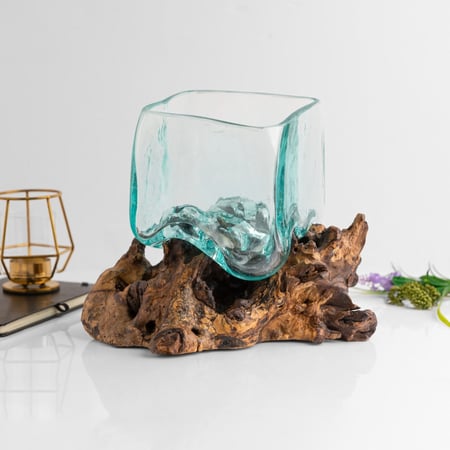 حدائق مصغرة من الخشب والزجاج