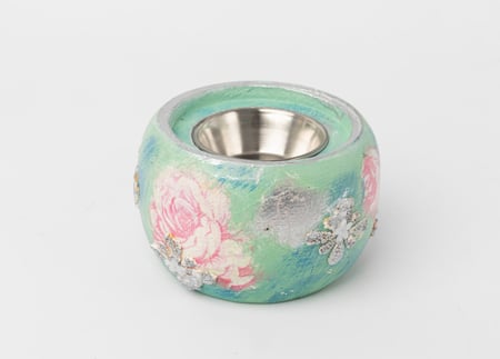 مبخرة خشبية بفن الديكوباح