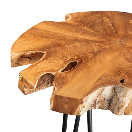 طاولة خدمة من خشب التيك