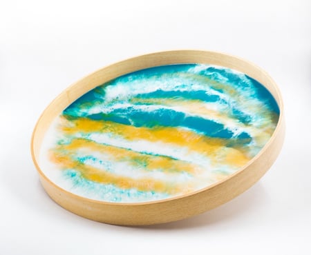 صينية تقديم بلمسة فنية