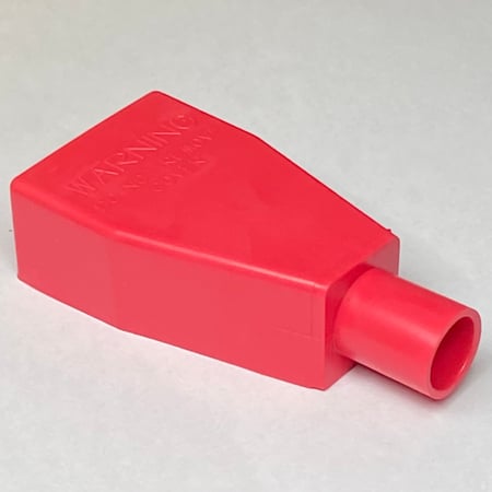 غطاء صبع بطاريه أحمر (كيبل مقاس 50 ملي أو قيج 1/0)