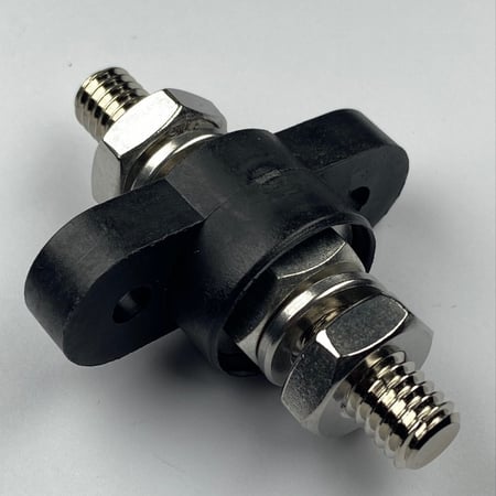 برغي توزيع و تغذية  كهرباء أسود  مقاس 10 ملي 38 انش