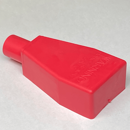 غطاء صبع بطاريه أحمر (كيبل مقاس 50 ملي أو قيج 1/0)