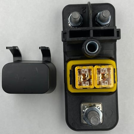 علبة فيوزات دائرتين 60 امبير جهد عالي HD مع فيوزات مجانا!