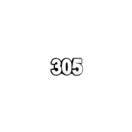 شعار لوقو ستكير لاصق - 305