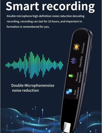 قلم ترجمة لاكثر من لغة صوتياً او عبر الماسح الضوئي يدعم العربية