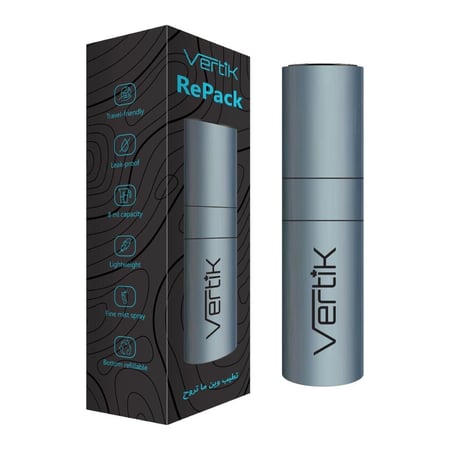 عبوة تعبئة العطور 8 مل من فيرتك VERTIK - الوان متنوعة