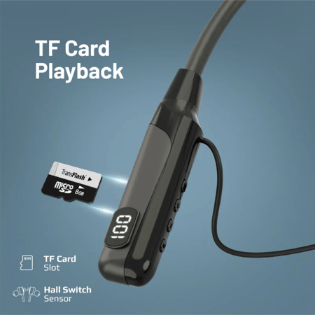 بروميت سماعة رقبة ديناميكية لاسلكية عالية الدقة Blend - اسود