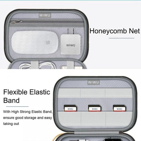 شنطة اغراض شخصية من شركة REBEL PLUS-حجم 8.2 - اسود