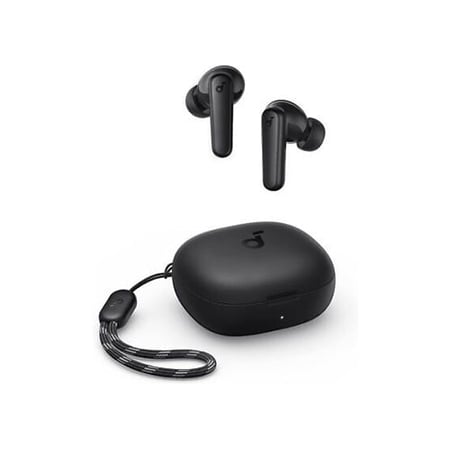 انكر - سماعة اذن لاسلكية P20i بتقنية ترو وايرليس 30 ساعة - اسود