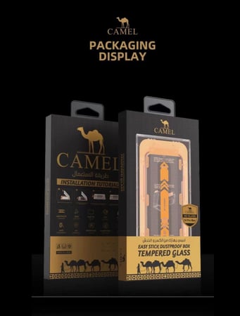 لاصق حماية للشاشة مع قاعدة تركيب ستيكر - 14 برو ماكس