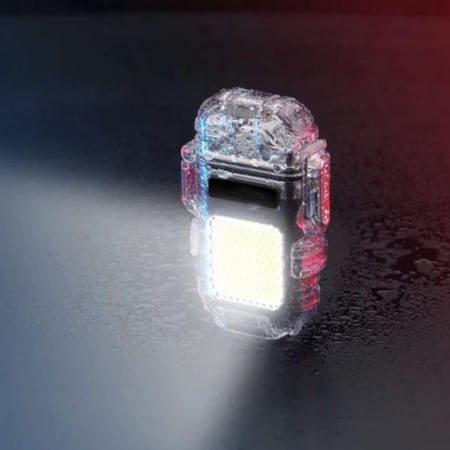 ولاعة قابلة لإعادة الشحن ومقاومة للماء مع إضاءة