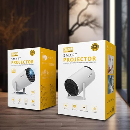 بروجيكتور الذكي من denx - حول اي مساحة الي تجربة عرض احترافية بدقة 1080p
