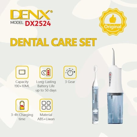 خيط الاسنان المائي من denx