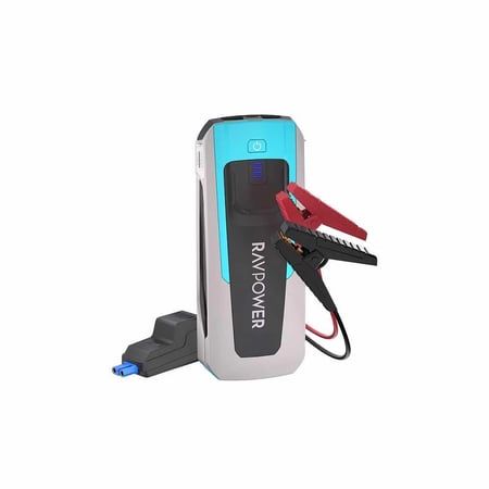 مشغل سيارة وبطارية راف باور بسعة 16000 ملي امبير بقوة 59.2 واط