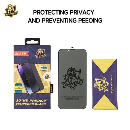 ستيكر حماية لشاشة-ملاقيف X-WOLF -لـ 15 بلس