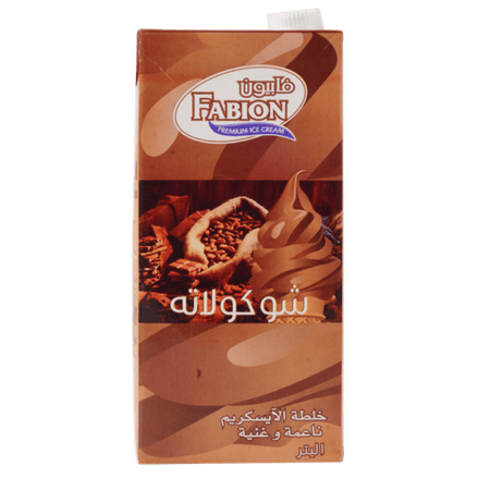 مزيج فابيون الايسكريم شوكلاته 1لتر